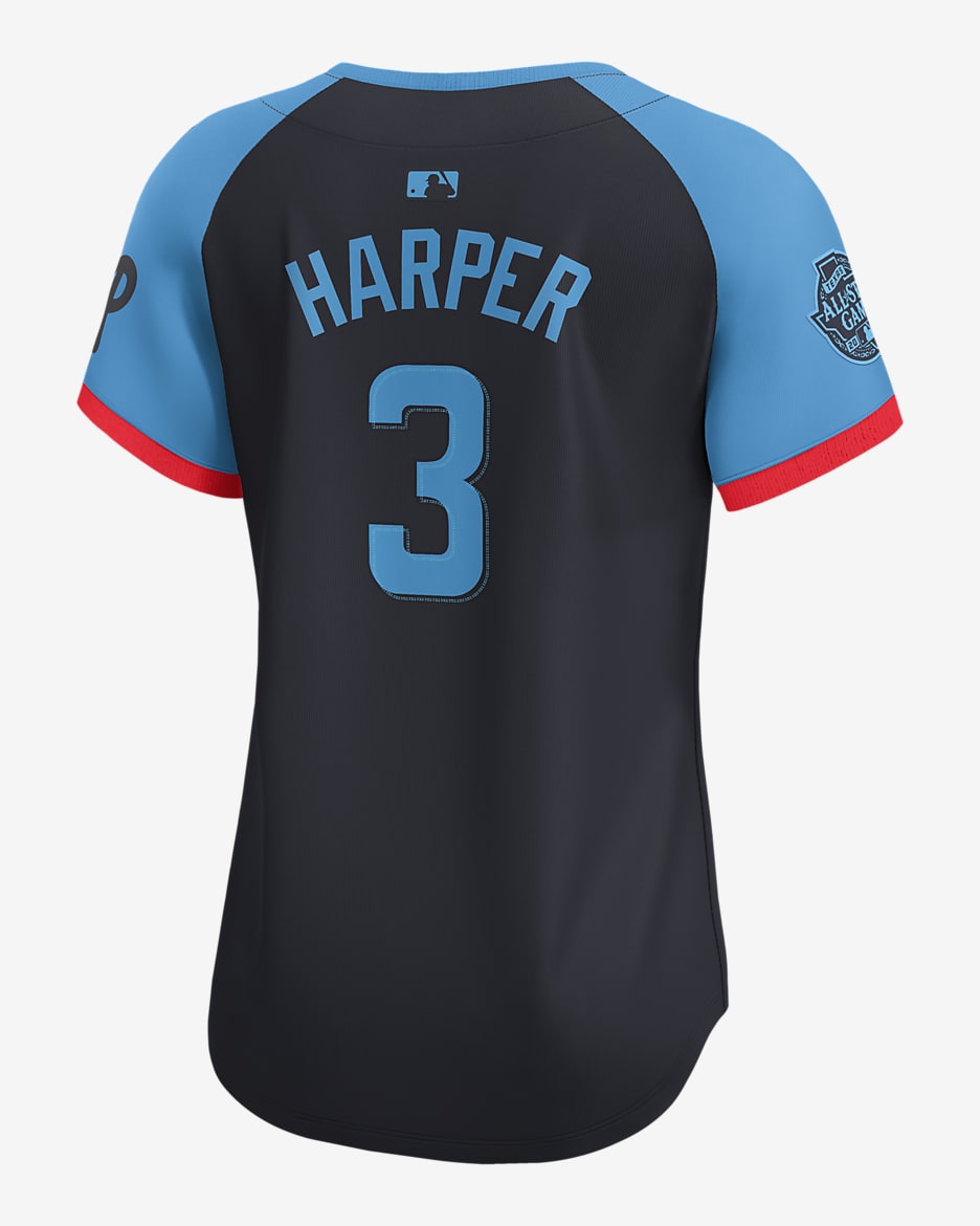 Bryce Harper Philadelphia Phillies 2024 All-Star Game Women’s Nike Dri-FIT  ADV MLB Limited Jersey